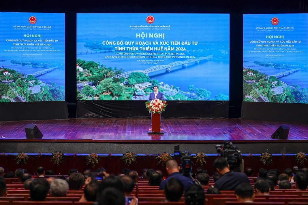 Thủ tướng Phạm Minh Chính dự Hội nghị công bố Quy hoạch tỉnh Thừa Thiên-Huế Thủ tướng Phạm Minh Chính dự Hội nghị công bố Quy hoạch tỉnh Thừa Thiên-Huế