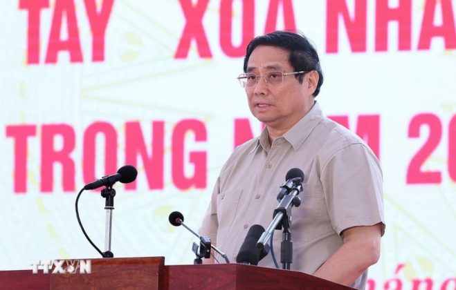 Thủ tướng Phạm Minh Chính phát động Phong trào thi đua “Xóa nhà tạm, nhà dột nát” trong cả nước.