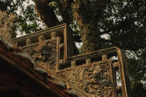đền Vua Đinh là công trình kiến trúc mang dấu ấn độc đáo về nghệ thuật chạm khắc gỗ và đá của các nghệ nhân dân gian Việt Nam.