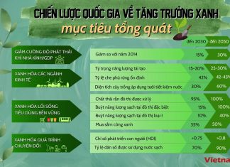 Đích đến của Việt Nam trong Chiến lược Quốc gia về Tăng trưởng Xanh