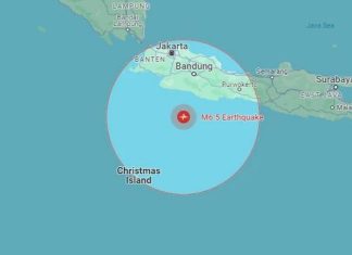 Động đất có độ lớn 6,5 tại Java, Indonesia