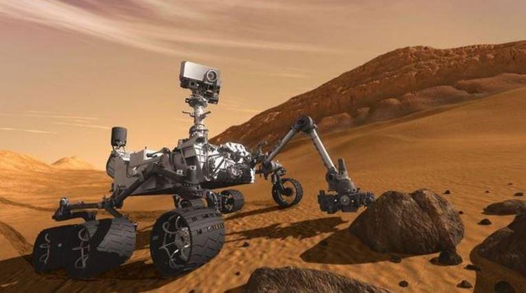 Robot san tim su song Curiosity min - Robot NASA tiến vào 'dòng sông sự sống' ngoài hành tinh