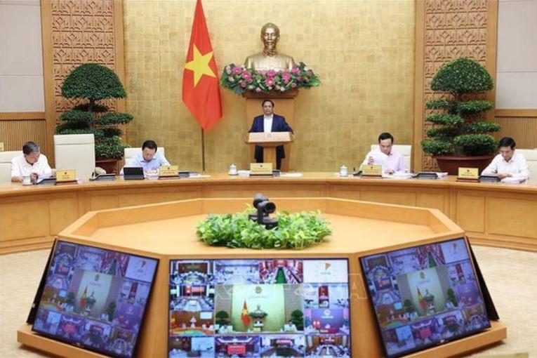 Thu tuong Pham Minh Chinh min - Thủ tướng Phạm Minh Chính: Phấn đấu năm 2024 đạt mục tiêu tăng trưởng 6,5%