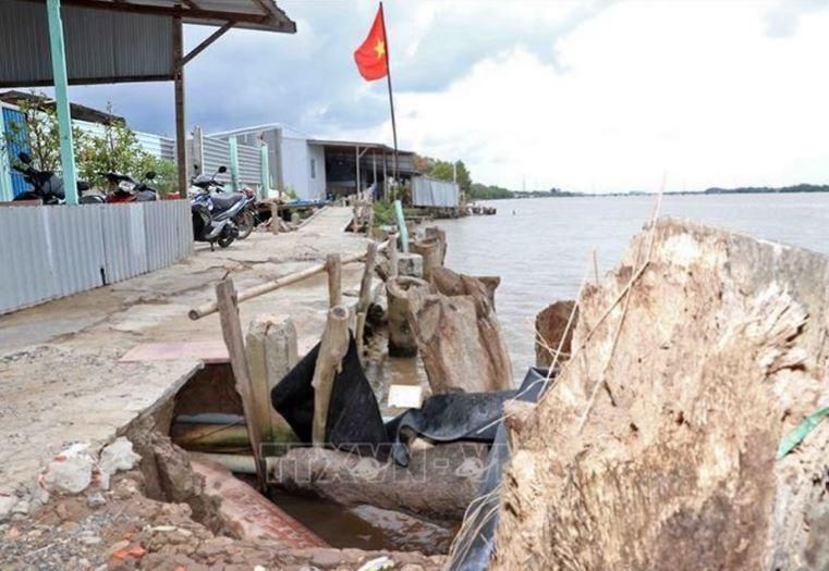 Cà Mau: Xuất hiện hơn 590 vị trí sạt lở, sụt lún đất trong mùa khô hạn