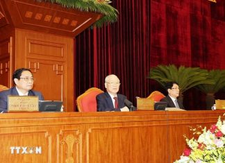 Quang cảnh buổi Khai mạc Hội nghị Trung ương lần thứ chín, khóa XIII Quang cảnh buổi Khai mạc Hội nghị Trung ương lần thứ chín, khóa XIII