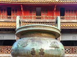 Bản đúc nổi trên chín đỉnh đồng ở Hoàng cung Huế được ghi vào danh mục di sản của UNESCO