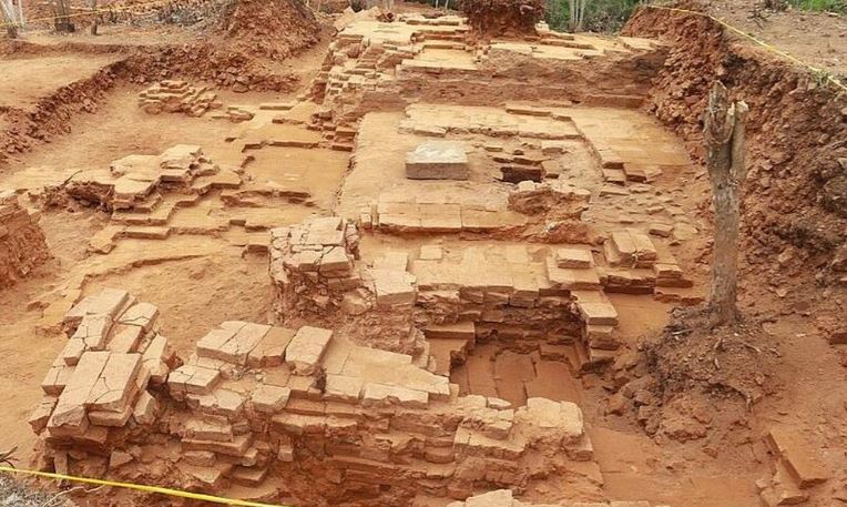 Khai quat khao co dot 2 tai phe tich Dai Huu min - Bình Định: Khai quật khảo cổ đợt 2 tại phế tích Đại Hữu