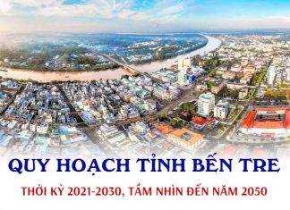Quy hoạch tỉnh Bến Tre thời kỳ 2021-2030, tầm nhìn đến năm 2050