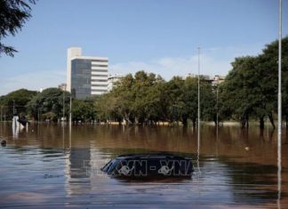 Số người thiệt mạng do mưa lũ tại Brazil tăng lên trên 100