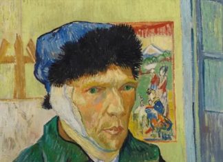 Van Gogh vẽ liên tiếp 4 bức tranh sau khi tự cắt tai