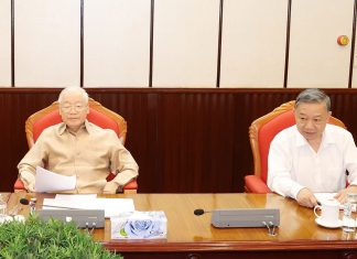 Tổng Bí thư Nguyễn Phú Trọng chủ trì cuộc họp lãnh đạo chủ chốt Tổng Bí thư Nguyễn Phú Trọng chủ trì cuộc họp lãnh đạo chủ chốt