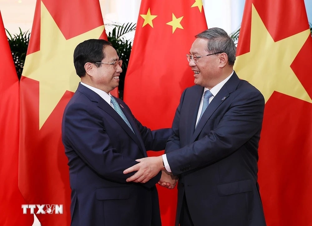 Thủ tướng Phạm Minh Chính hội đàm với Thủ tướng Trung Quốc Lý Cường Thủ tướng Phạm Minh Chính hội đàm với Thủ tướng Trung Quốc Lý Cường