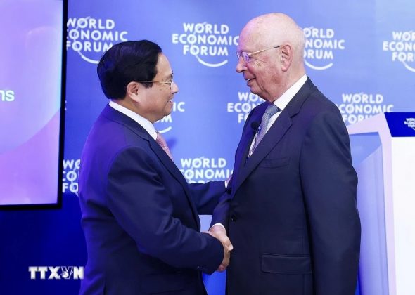 1 min 45 590x420 - Thủ tướng Phạm Minh Chính đối thoại với lãnh đạo các tập đoàn lớn của WEF