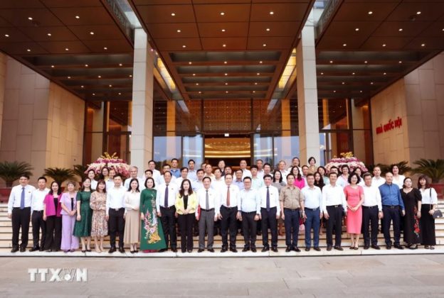 2 min 25 624x420 - Chủ tịch Quốc hội Trần Thanh Mẫn gặp mặt lãnh đạo các cơ quan báo chí