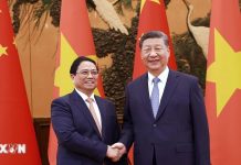 Thủ tướng Phạm Minh Chính hội kiến Tổng Bí thư, Chủ tịch nước Trung Quốc Tập Cận Bình.