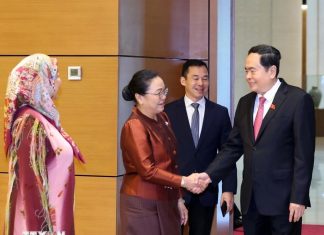 Chủ tịch Quốc hội tiếp Đại sứ, Đại biện các nước ASEAN và Timor-Leste Chủ tịch Quốc hội tiếp Đại sứ, Đại biện các nước ASEAN và Timor-Leste