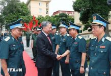 Chủ tịch nước Tô Lâm làm việc tại Bộ Tư lệnh Quân chủng Phòng không-Không quân