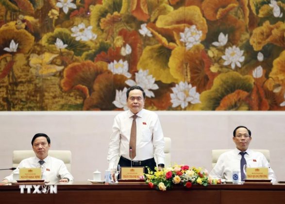 4 min 26 587x420 - Chủ tịch Quốc hội Trần Thanh Mẫn gặp mặt lãnh đạo các cơ quan báo chí