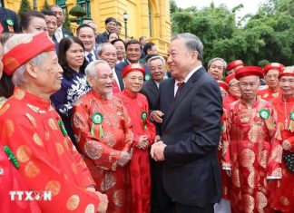 Chủ tịch nước Tô Lâm gặp mặt đại biểu Người cao tuổi tiêu biểu toàn quốc Chủ tịch nước Tô Lâm gặp mặt đại biểu Người cao tuổi tiêu biểu toàn quốc