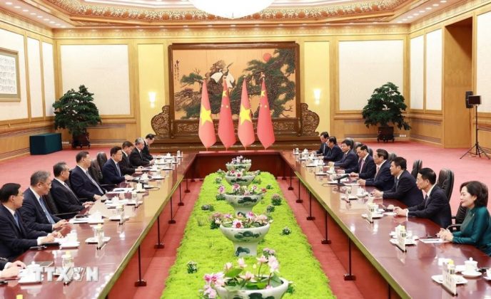 5 min 46 688x420 - Thủ tướng Phạm Minh Chính hội kiến Tổng Bí thư, Chủ tịch nước Trung Quốc
