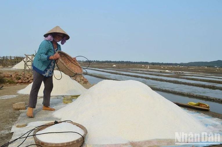 Bao ton dong muoi truyen thong Sa Huynh 2 min - Bảo tồn đồng muối truyền thống Sa Huỳnh gắn với phát triển du lịch cộng đồng
