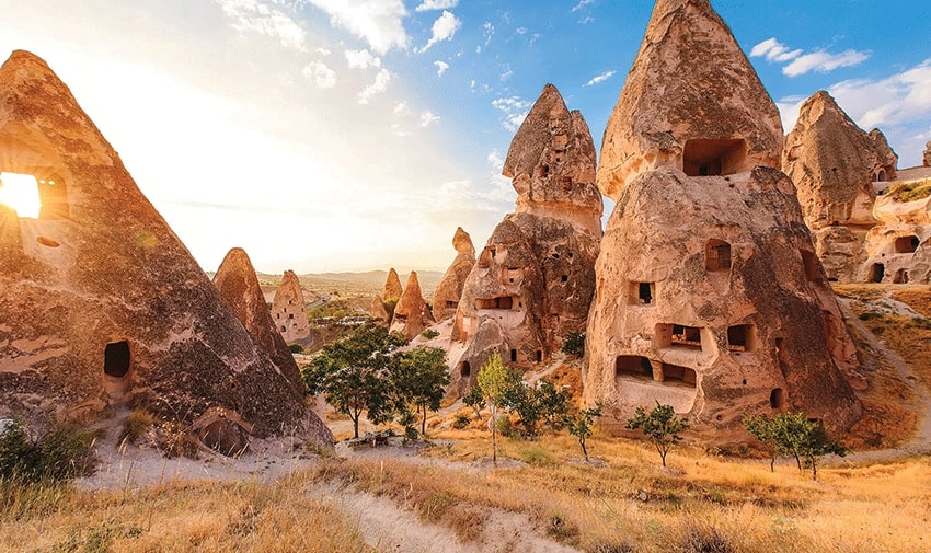 Cảnh quan của Cappadocia gắn liền với lịch sử chính trị và tôn giáo