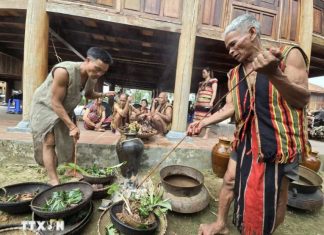 Ước mong mộc mạc của người Brâu ở Kon Tum trong Lễ cúng Trỉa lúa Ước mong mộc mạc của người Brâu ở Kon Tum trong Lễ cúng Trỉa lúa