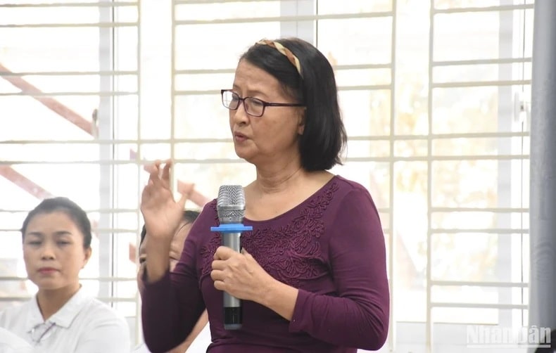 Nhà văn Quế Hương chia sẻ nhiều cảm xúc, trăn trở của bản thân khi đặt bút viết các tác phẩm cho thiếu nhi.