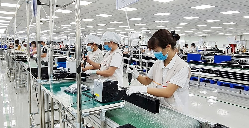 Các khu công nghiệp trên địa bàn thị xã Quảng Yên ngày càng thu hút nhiều doanh nghiệp lớn đến đầu tư.
