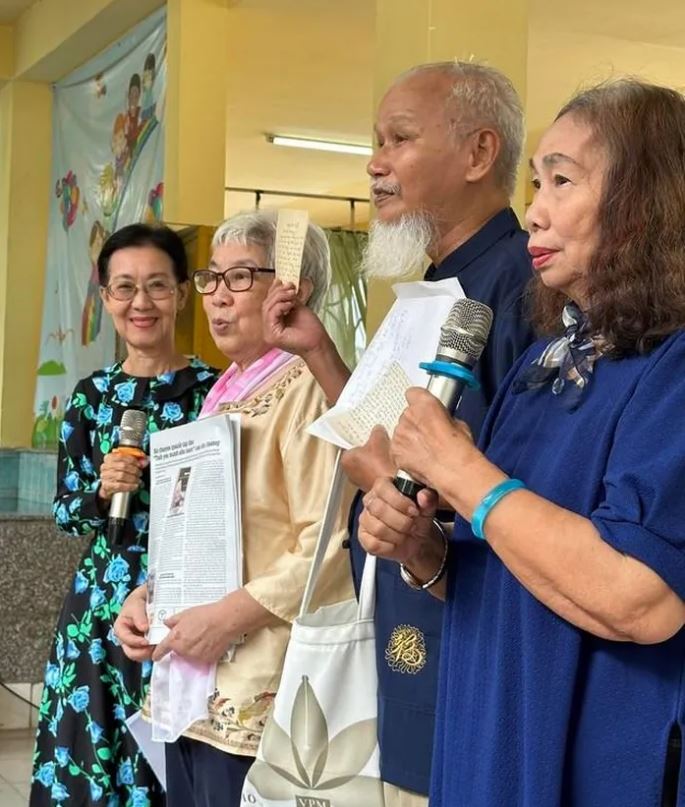 Nhà văn Nguyễn Thị Ngọc Hải nhắc lại tình bạn thắm thiết của bà và nhà báo, nhà thơ Hà Phương