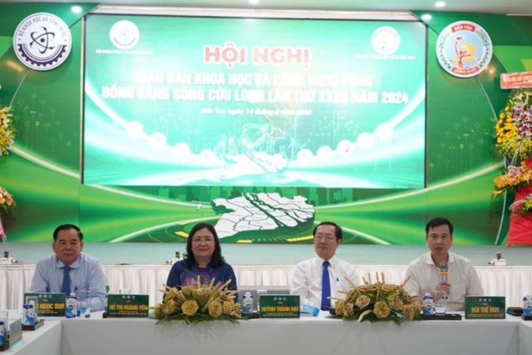 Hội nghị giao ban KH&CN vùng đồng bằng sông Cửu Long lần thứ XXVII. 