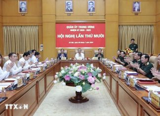 Chủ tịch nước và Thủ tướng dự Hội nghị Quân ủy Trung ương lần thứ 10