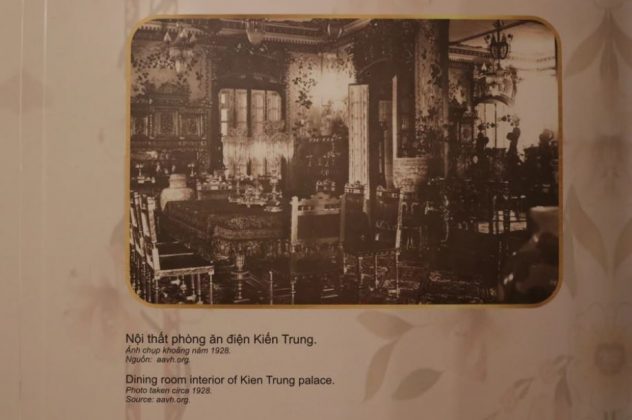 Nội thất ph&ograve;ng ăn trong điện. (Ảnh tư liệu)