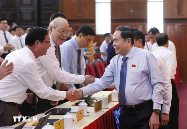 Chủ tịch Quốc hội Trần Thanh Mẫn dự Kỳ họp 20 HĐND tỉnh Thanh H&oacute;a kh&oacute;a 18