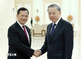 Chủ tịch nước Tô Lâm hội đàm với Thủ tướng Chính phủ Hoàng gia và hội kiến Chủ tịch Quốc hội Vương quốc Campuchia