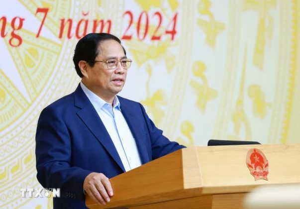 Thủ tướng Phạm Minh Ch&iacute;nh, Chủ tịch Hội đồng Thi đua-Khen thưởng Trung ương chủ tr&igrave; Phi&ecirc;n họp lần thứ 8 của Hội đồng.