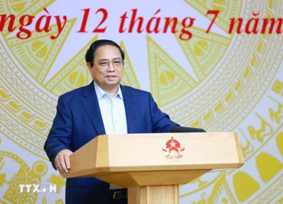 Thủ tướng Phạm Minh Ch&iacute;nh, Chủ tịch Hội đồng Thi đua-Khen thưởng Trung ương chủ tr&igrave; Phi&ecirc;n họp lần thứ 8 của Hội đồng.