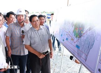 Thủ tướng Phạm Minh Chính kiểm tra Dự án Cao tốc Châu Đốc-Cần Thơ-Sóc Trăng