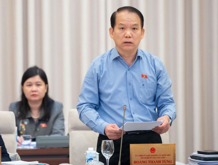 Chủ nhiệm Ủy ban Pháp luật Hoàng Thanh Tùng. 