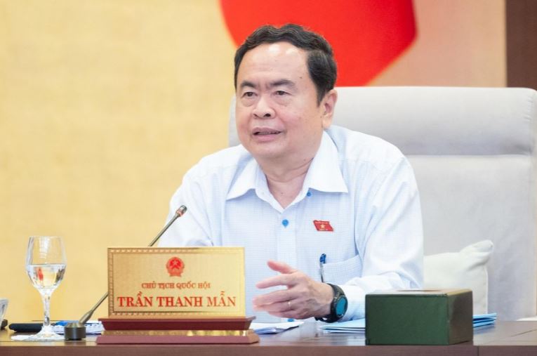 Chủ tịch Quốc hội Trần Thanh Mẫn.