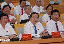 Chủ tịch Quốc Hội Trần Thanh Mẫn dự phiên khai mạc kỳ họp thứ 15, Hội đồng nhân dân tỉnh Bình Phước