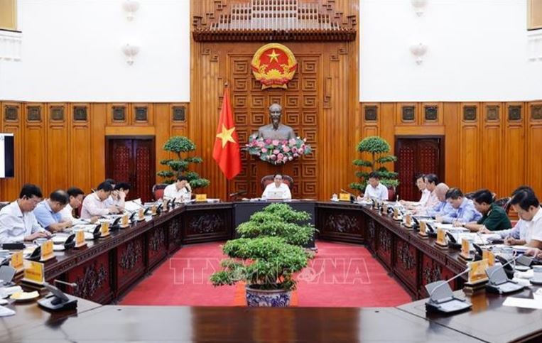 Thủ tướng Phạm Minh Chính chủ trì họp Thường trực Chính phủ về Đề án chủ trương đầu tư đường sắt tốc độ cao trên trục Bắc - Nam và các dự án đường sắt quan trọng quốc gia.