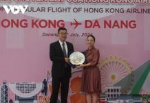 Đón chuyến bay đầu tiên đến Đà Nẵng của Hãng hàng không Hong Kong Airlines