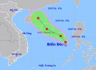 Áp thấp nhiệt đới hình thành nhanh trên Biển Đông, đất liền nhiều nơi mưa to