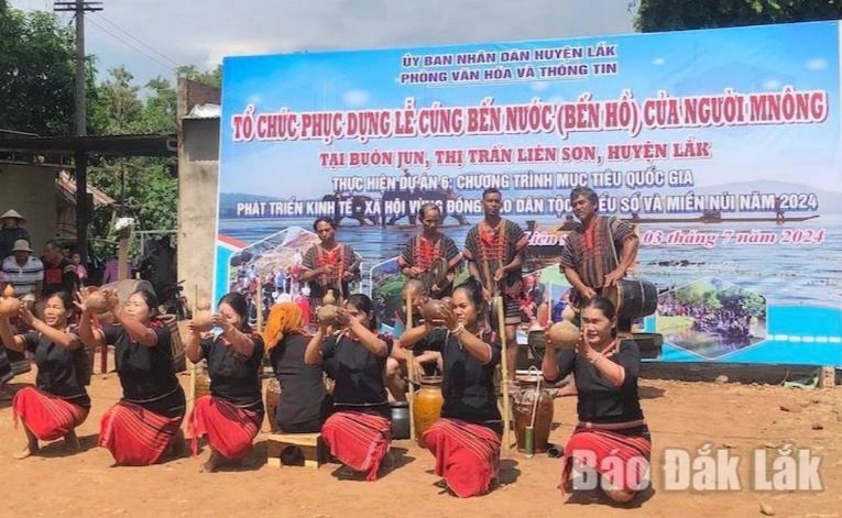 Le cung ben nuoc min - Đắk Lắk: Phục dựng Lễ cúng bến nước truyền thống của người M'nông