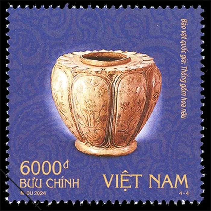 Giới thiệu bộ tem 'Bảo vật quốc gia: Đồ gốm'