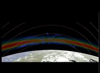NASA chụp được các ký tự lạ trên bầu trời Trái Đất