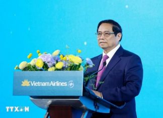 Thủ tướng dự kỷ niệm 30 năm Vietnam Airlines mở đường bay thẳng tới Hàn Quốc