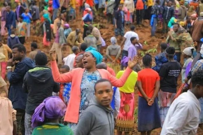 Vụ lở đất ở Ethiopia: Thương vong tăng mạnh, gần 230 người thiệt mạng Vụ lở đất ở Ethiopia: Thương vong tăng mạnh, gần 230 người thiệt mạng