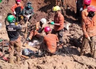 Vụ lở đất tại Indonesia khiến 95 người sống sót, 27 người vẫn mất tích